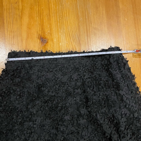 Zara high low contrast ruffle skirt - Picture 4 of 5